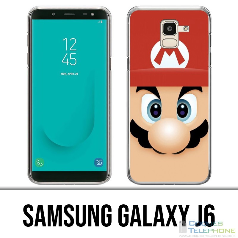 Coque Samsung Galaxy J6 - Mario Face