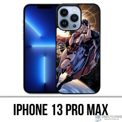 Funda para iPhone 13 Pro Max - Superman Wonderwoman