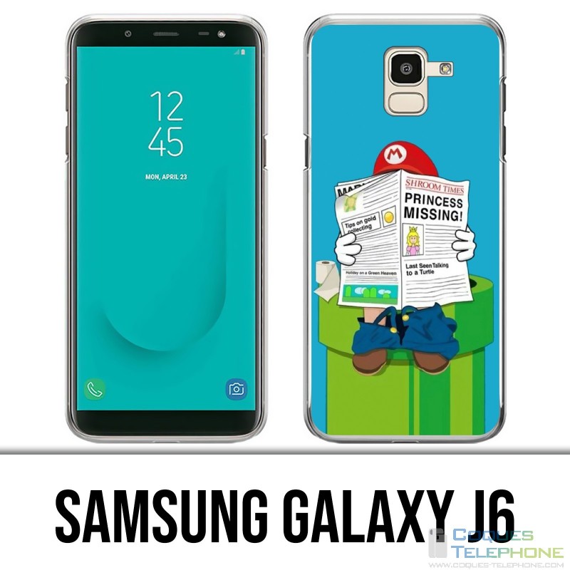 Samsung Galaxy J6 case - Mario Humor