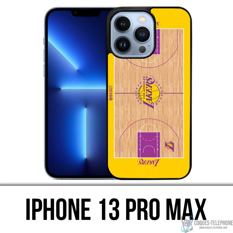 Funda para iPhone 13 Pro Max - Besketball Lakers Nba Field