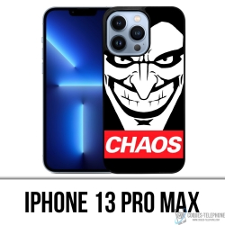 Coque iPhone 13 Pro Max - The Joker Chaos