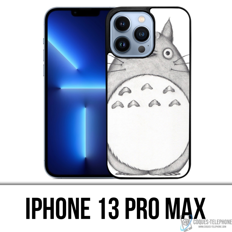 Coque iPhone 13 Pro Max - Totoro Dessin