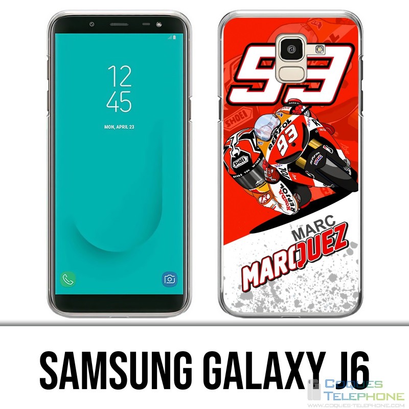 Samsung Galaxy J6 Hülle - Mark Cartoon