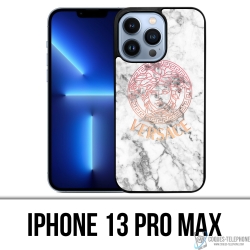 Custodia per iPhone 13 Pro Max - Versace White Marble