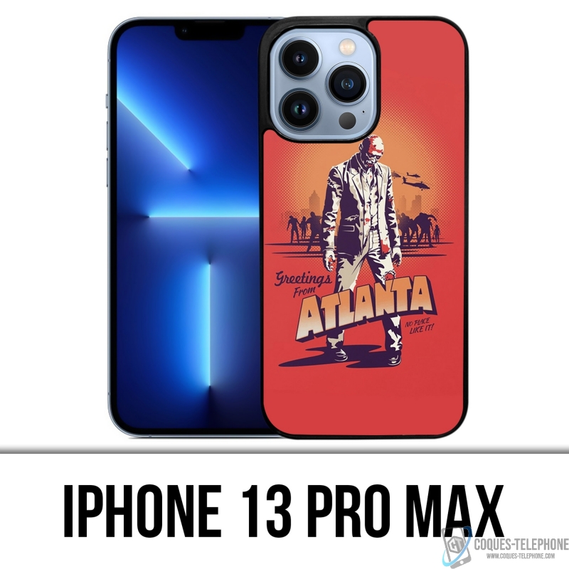 Coque iPhone 13 Pro Max - Walking Dead Greetings From Atlanta