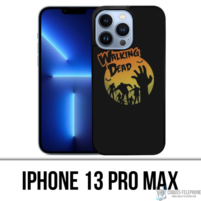 Funda para iPhone 13 Pro Max - Walking Dead Logo Vintage