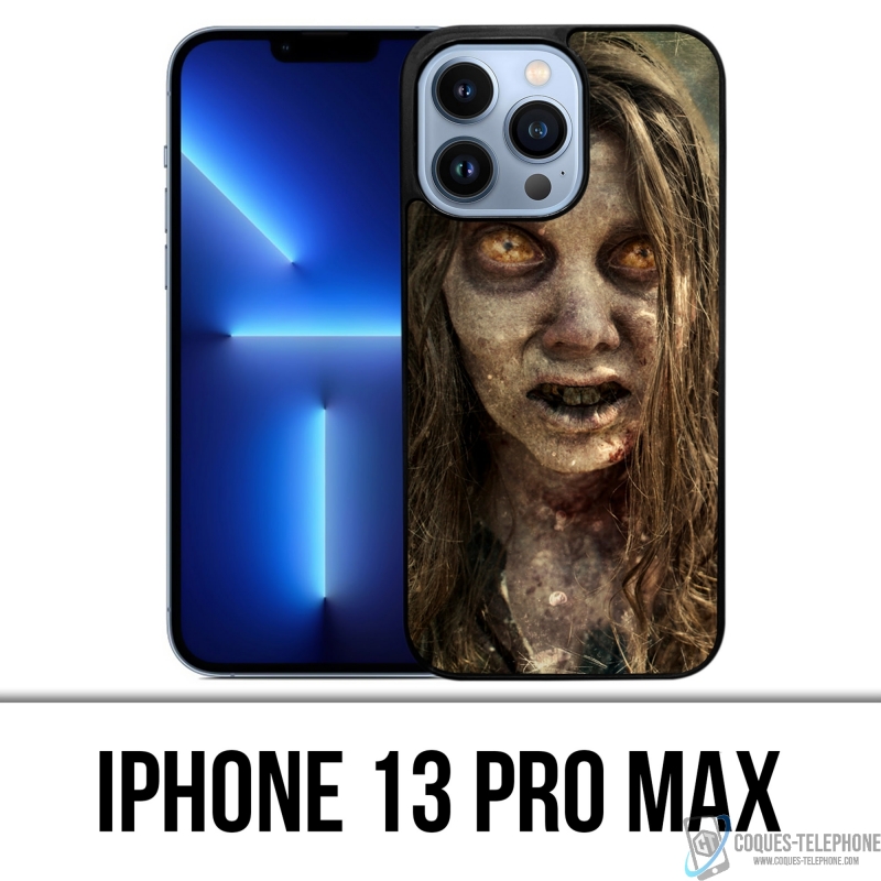 Coque iPhone 13 Pro Max - Walking Dead Scary