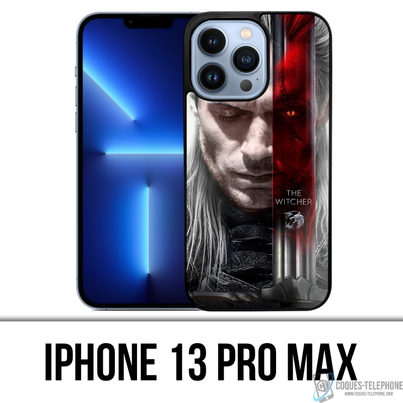 Coque iPhone 13 Pro Max - Witcher Lame Épée