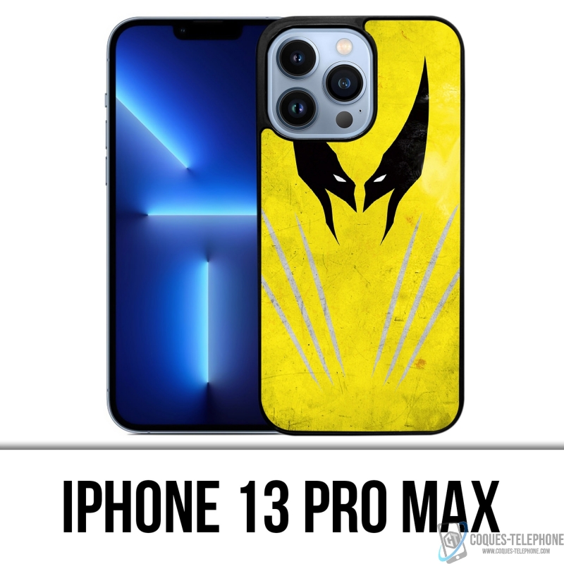 Coque iPhone 13 Pro Max - Xmen Wolverine Art Design