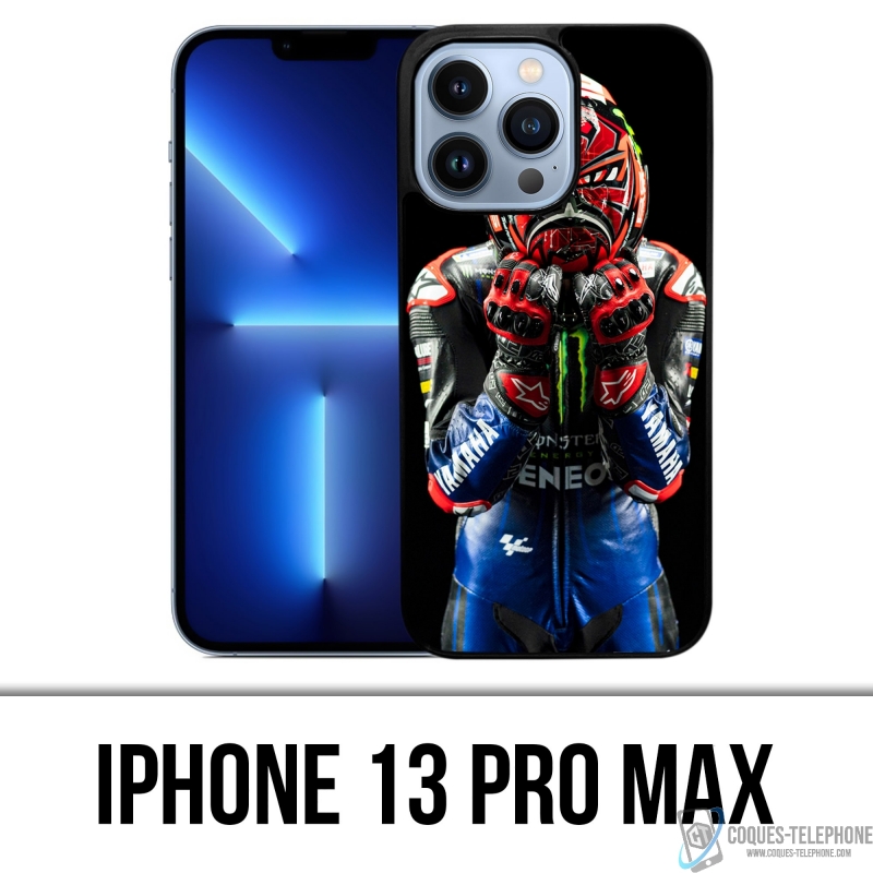 Cover iPhone 13 Pro Max - Quartararo Motogp Yamaha M1 Concentration