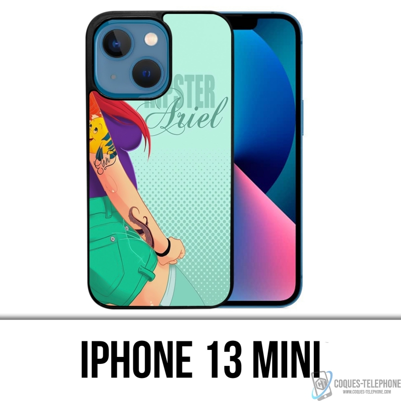 Funda Mini para iPhone 13 - Ariel Mermaid Hipster