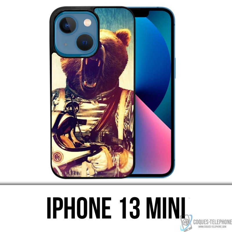 Coque iPhone 13 Mini - Astronaute Ours