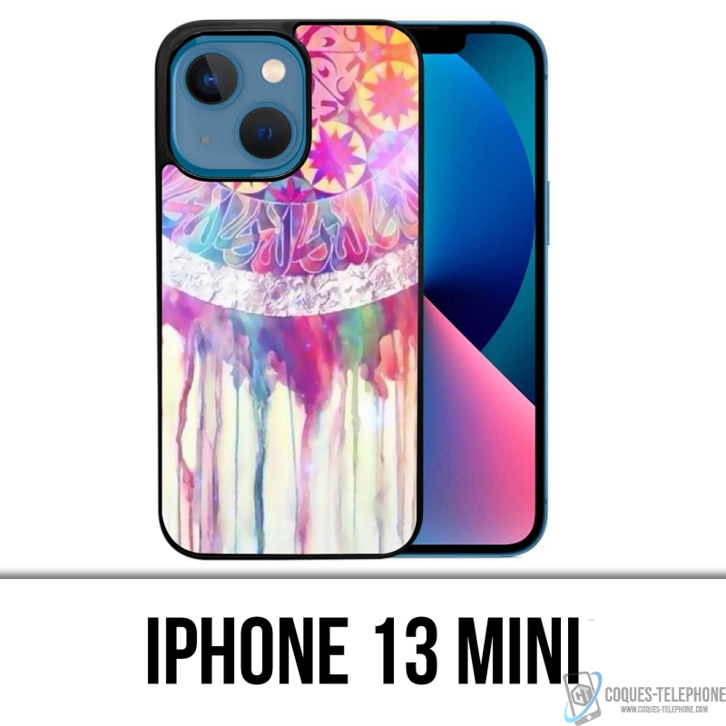 Funda para iPhone 13 Mini - Pintura Atrapasueños