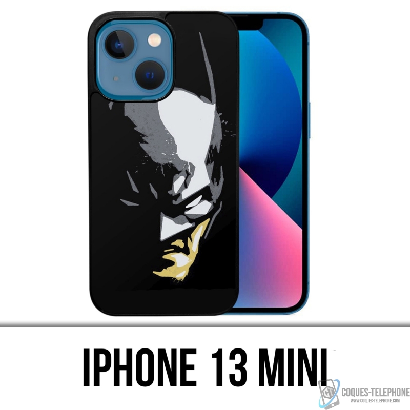 Coque iPhone 13 Mini - Batman Paint Face