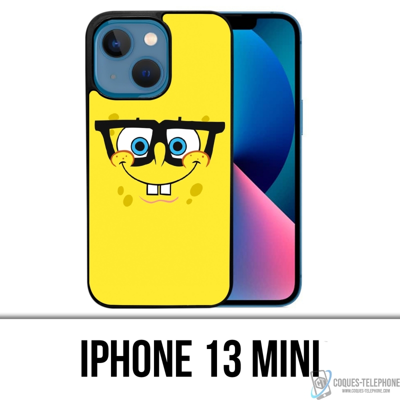 Custodia per iPhone 13 Mini - Occhiali SpongeBob