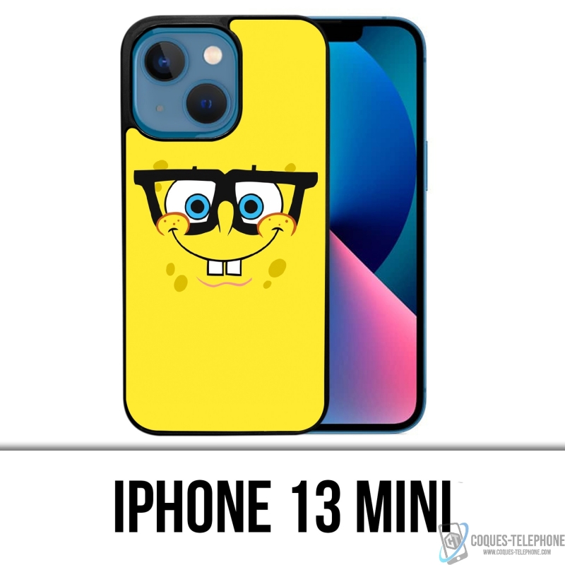 Funda Mini para iPhone 13 - Gafas Bob Esponja