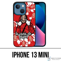 Coque iPhone 13 Mini - Casa De Papel - Cartoon