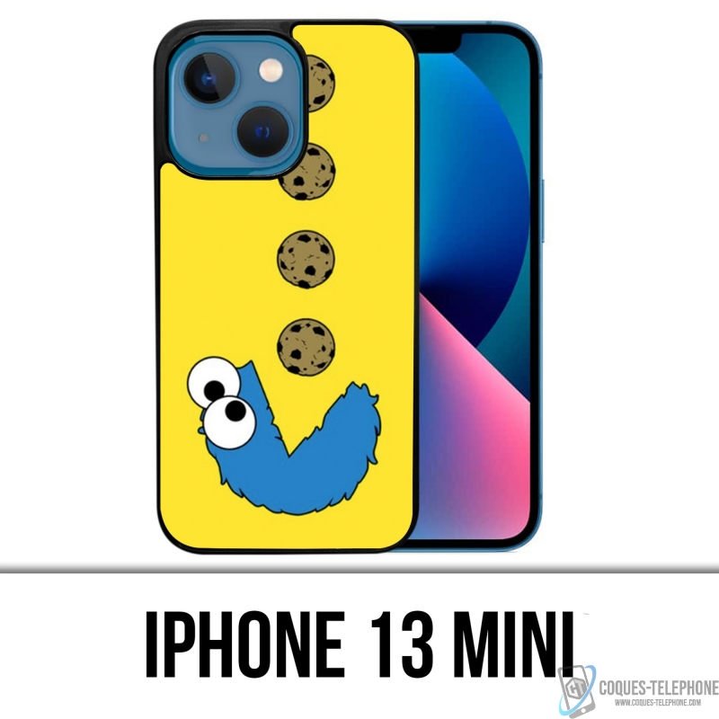 Coque iPhone 13 Mini - Cookie Monster Pacman