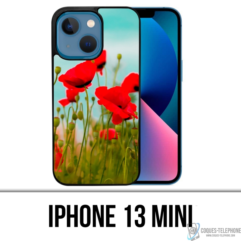 Funda Mini para iPhone 13 - Poppies 2
