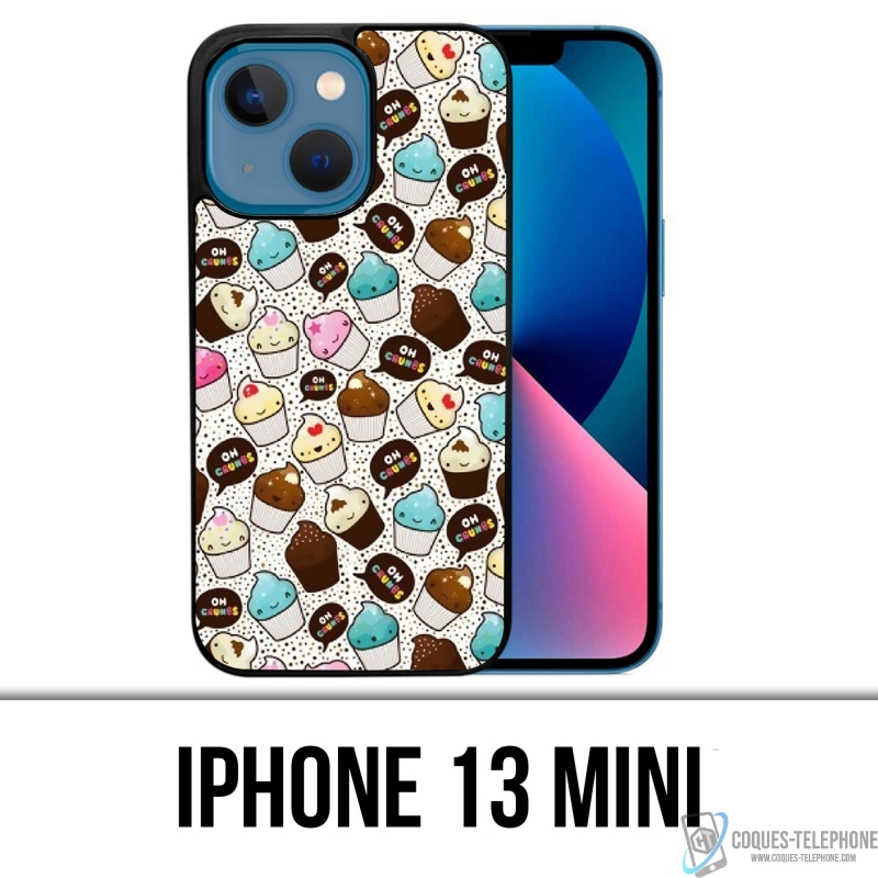 Custodia Mini iPhone 13 - Kawaii Cupcake