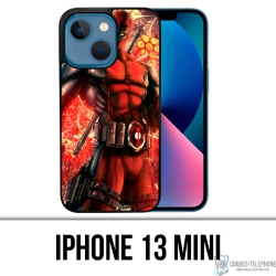 Coque iPhone 13 Mini - Deadpool Comic