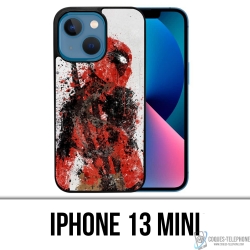 Coque iPhone 13 Mini - Deadpool Paintart