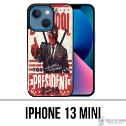 Coque iPhone 13 Mini - Deadpool Président