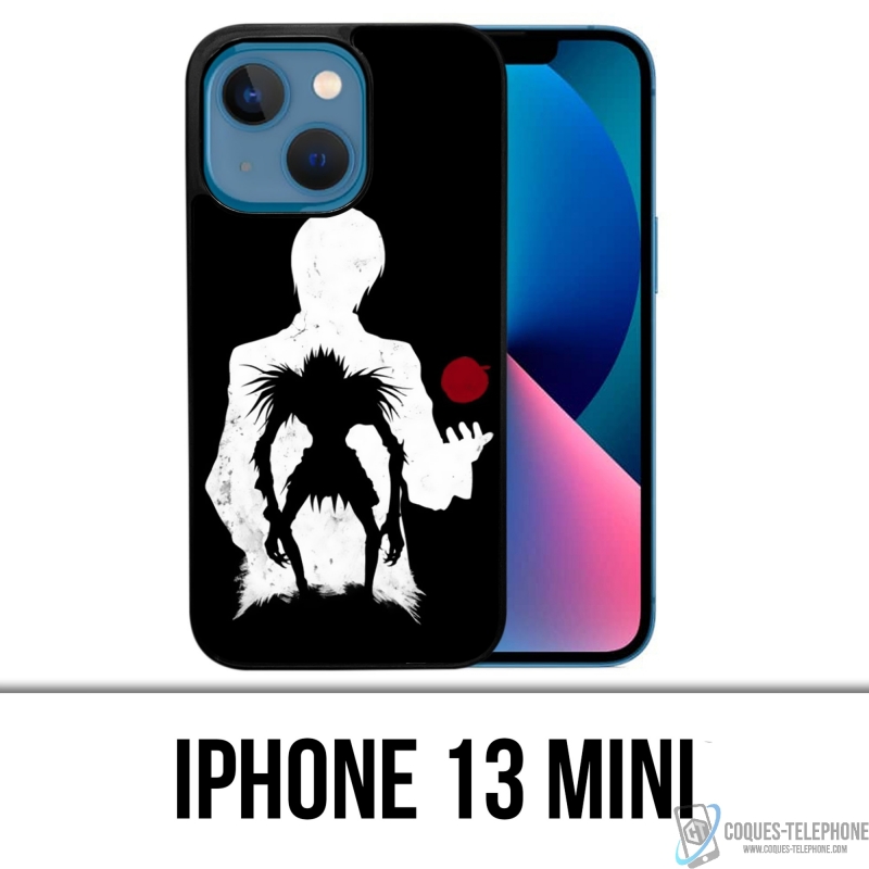 Coque iPhone 13 Mini - Death Note Ombres