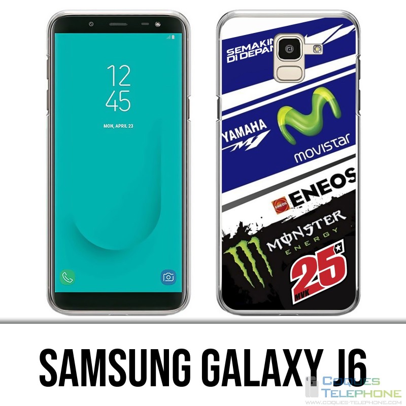 Coque Samsung Galaxy J6 - Motogp M1 25 Vinales