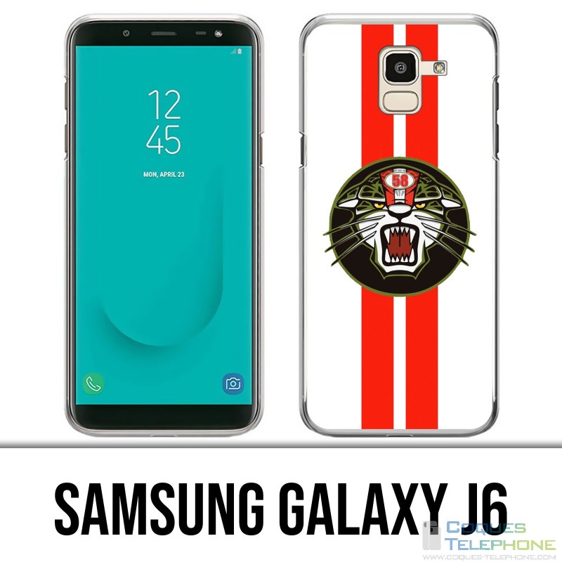 Samsung Galaxy J6 Hülle - Motogp Marco Simoncelli Logo