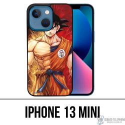 Coque iPhone 13 Mini - Dragon Ball Goku Super Saiyan