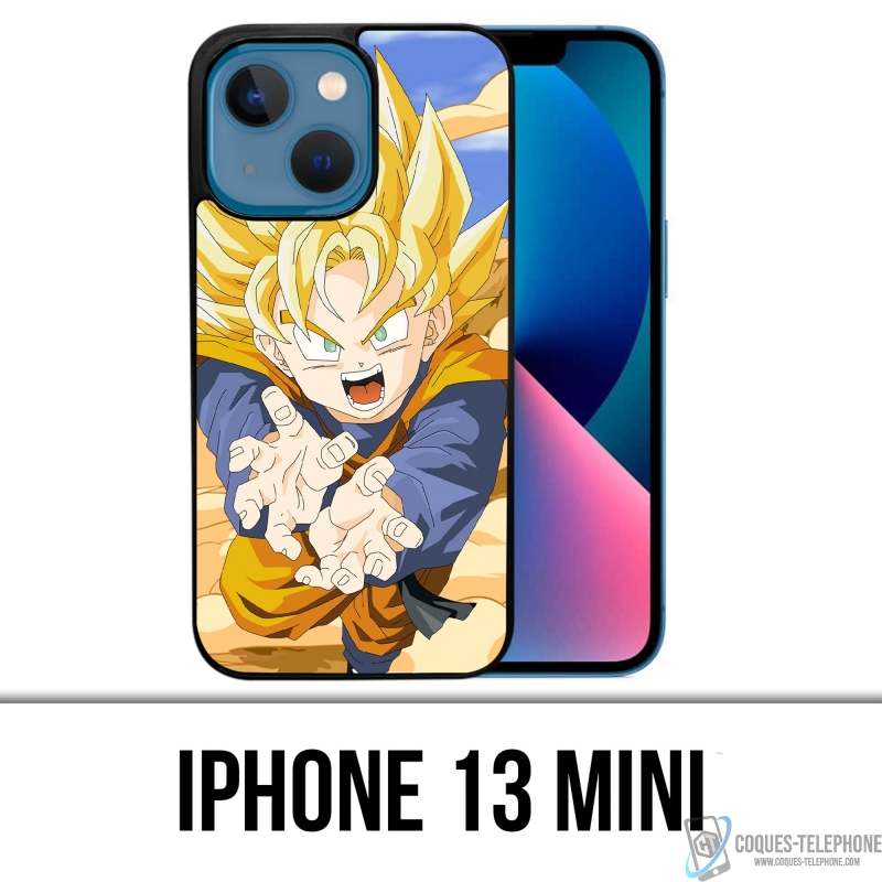 Custodia Mini per iPhone 13 - Dragon Ball Son Goten Fury