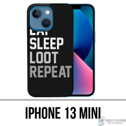 Coque iPhone 13 Mini - Eat Sleep Loot Repeat