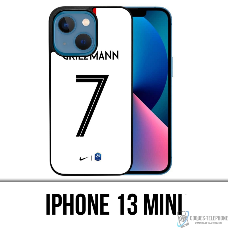 Coque iPhone 13 Mini - Football France Maillot Griezmann