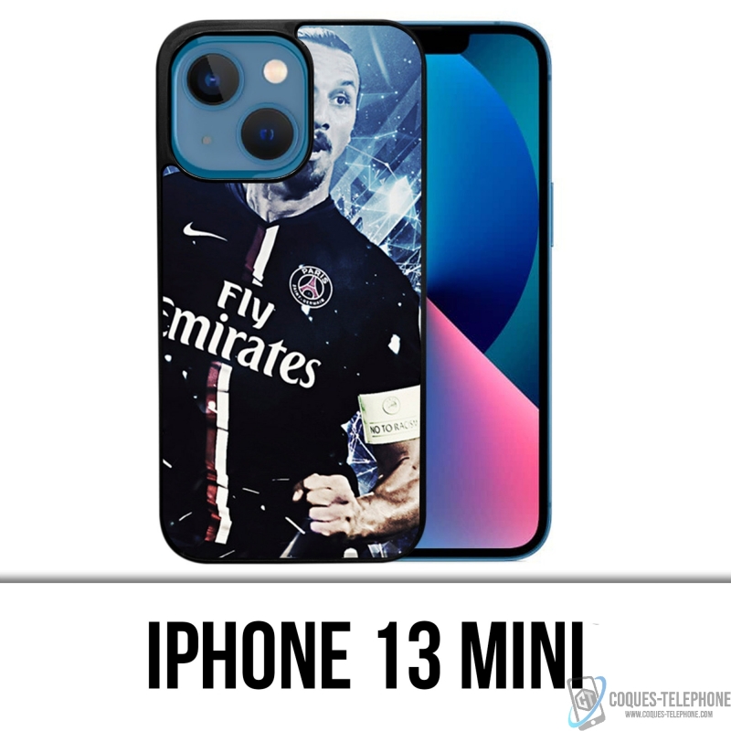 Coque iPhone 13 Mini - Football Zlatan Psg