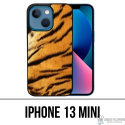 Coque iPhone 13 Mini - Fourrure Tigre