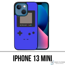 Coque iPhone 13 Mini - Game Boy Color Bleu