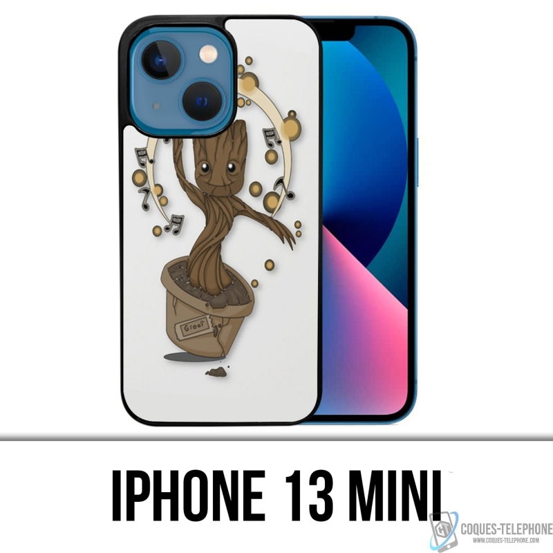 Funda iPhone 13 Mini de Guardianes de la Galaxia Dancing Groot