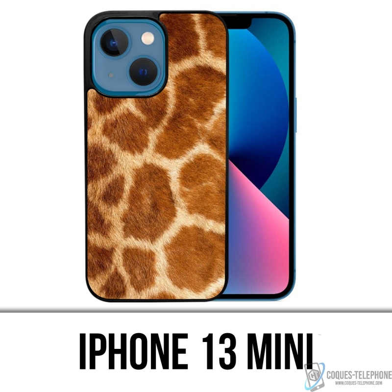 Funda Mini para iPhone 13 - Piel de jirafa
