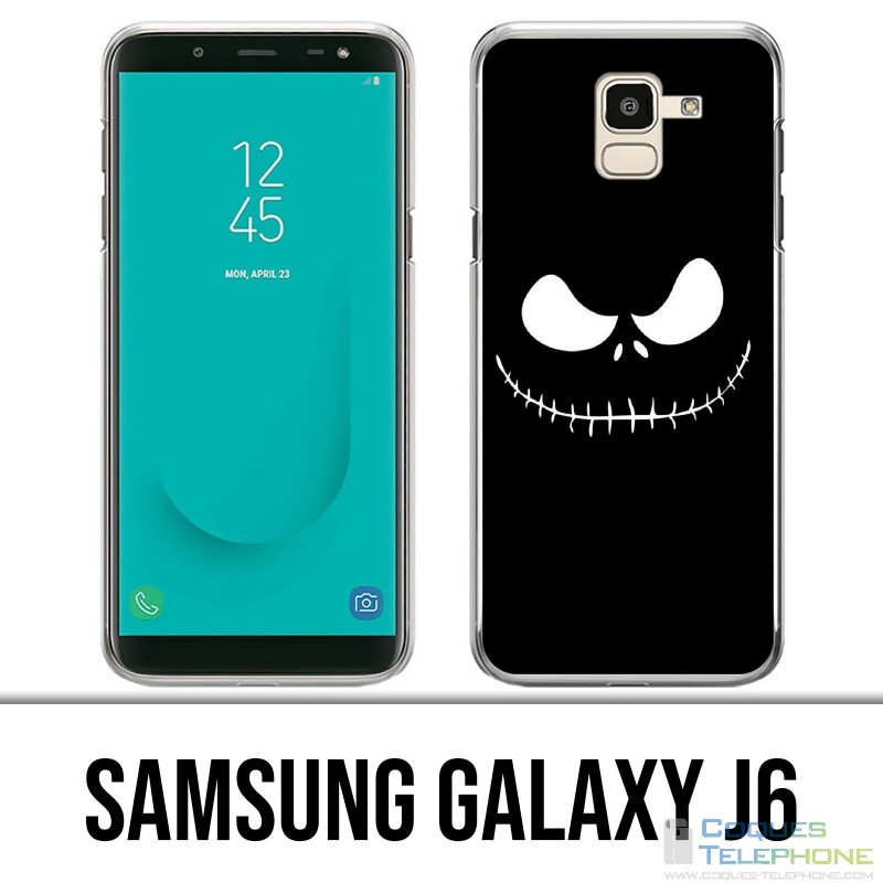 Samsung Galaxy J6 case - Mr Jack Skellington Pumpkin