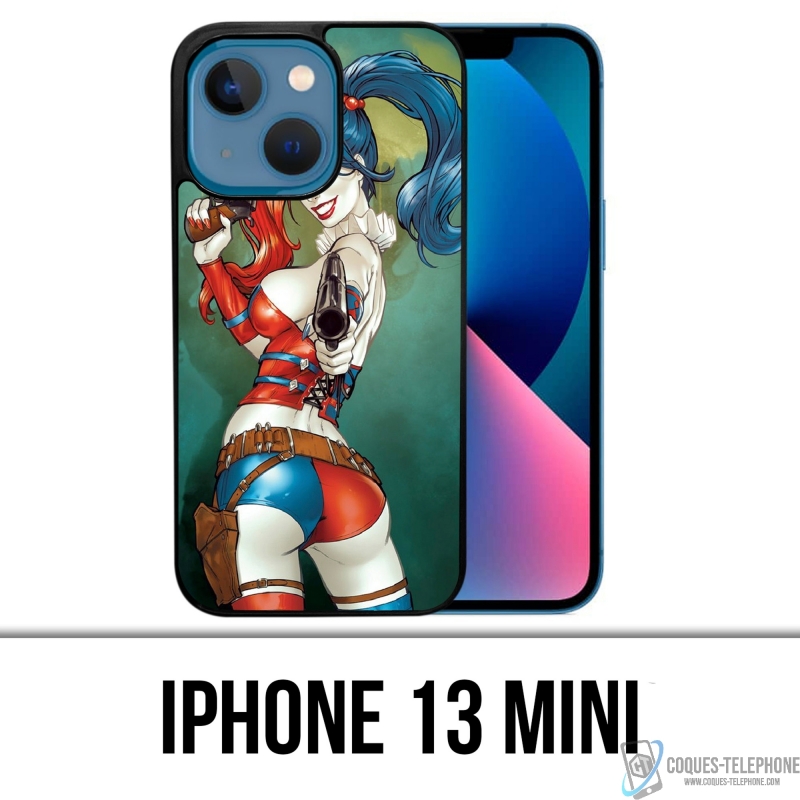 Coque iPhone 13 Mini - Harley Quinn Comics