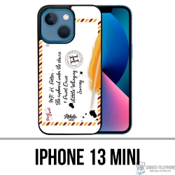 Coque iPhone 13 Mini - Harry Potter Lettre Poudlard