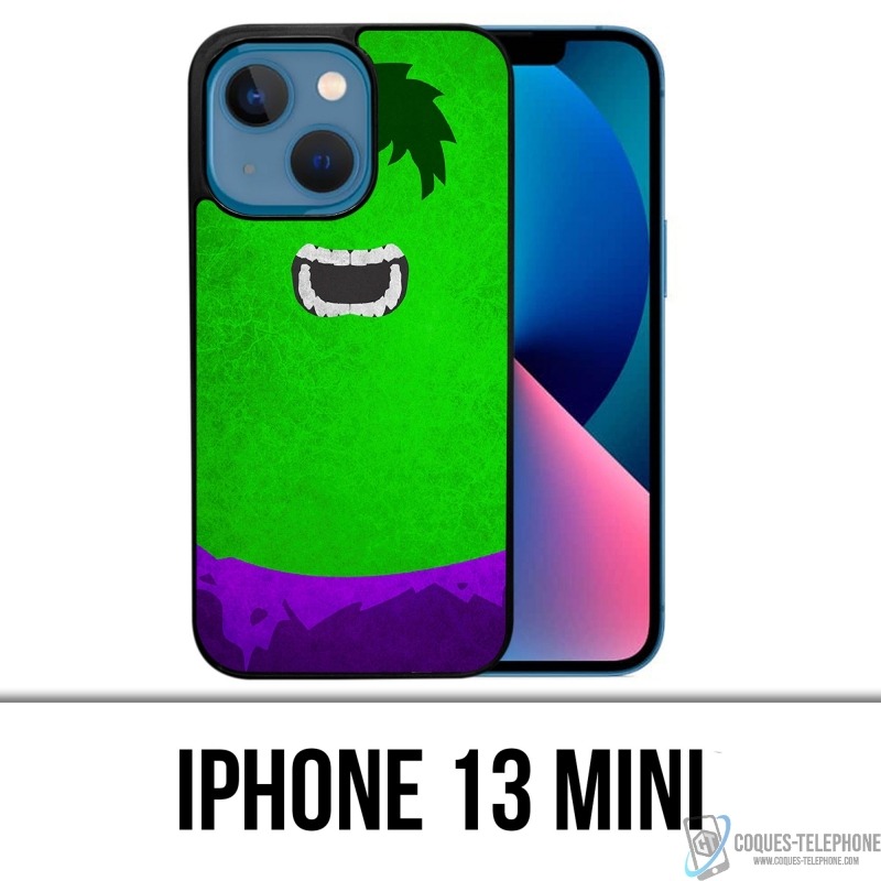 Coque iPhone 13 Mini - Hulk Art Design