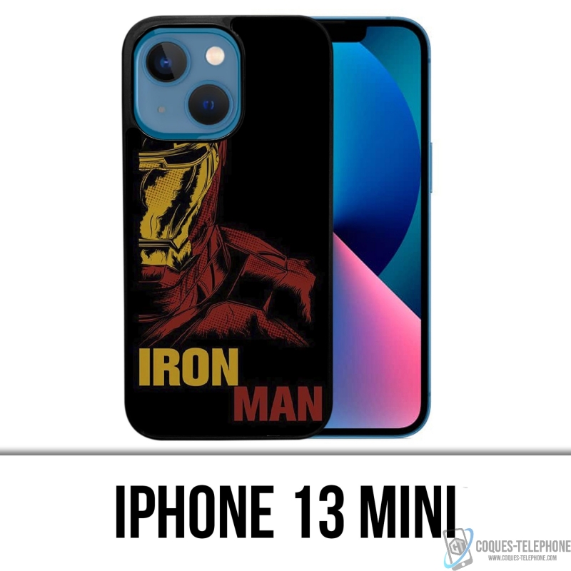 Coque iPhone 13 Mini - Iron Man Comics