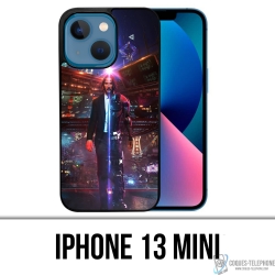 Coque iPhone 13 Mini - John Wick X Cyberpunk