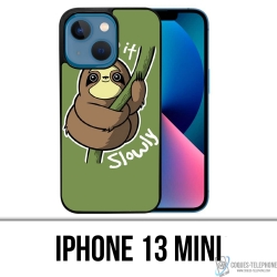 Coque iPhone 13 Mini - Just Do It Slowly