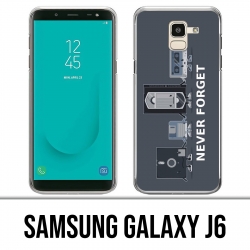 Coque Samsung Galaxy J6 - Never Forget Vintage