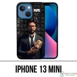 Cover iPhone 13 Mini - La Casa De Papel - Professor Mask