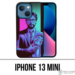 Cover iPhone 13 Mini - La Casa De Papel - Professor Neon