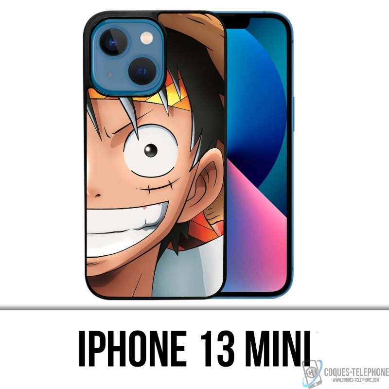 Funda Mini para iPhone 13 - One Piece Luffy